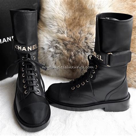 chanel short boots|chanel combat boots 2024.